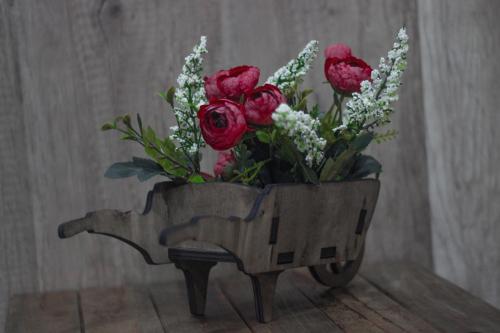 El Arabası Çiçeklik - Halkkitabevi