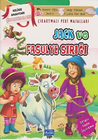 Jack ve Fasulye Sırığı - Çıkartmalı Peri Masalları - Halkkitabevi