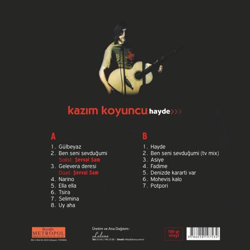 Kazım Koyuncu - Hayde (Plak) - Halkkitabevi