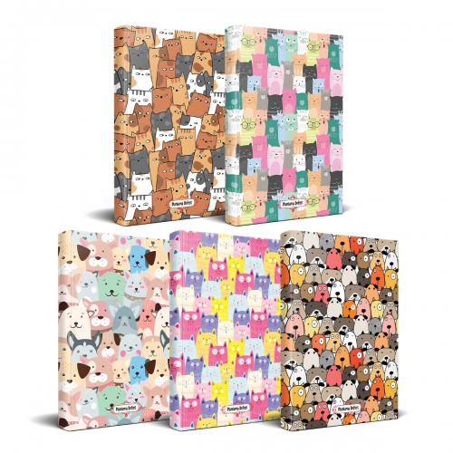 Kedi Temalı Planlama Defteri Seti - 5 Defter Set1