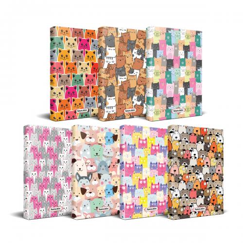 Kedi Temalı Planlama Defteri Seti - 7 Defter