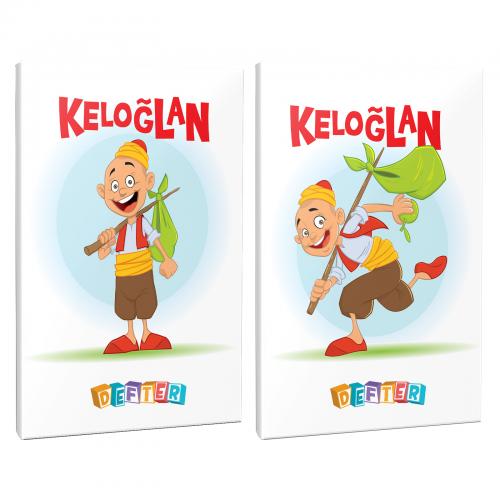 Keloğlan 2'li 64 Sayfa 13,5x19,5 Okul Defteri Seti - Halkkitabevi
