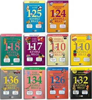 Keyifli Bilgiler Seti (10 Kitap Takım) - Halkkitabevi