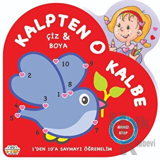 Kırmızı Kitap - Kalpten Kalbe - Çiz/Boya - Halkkitabevi