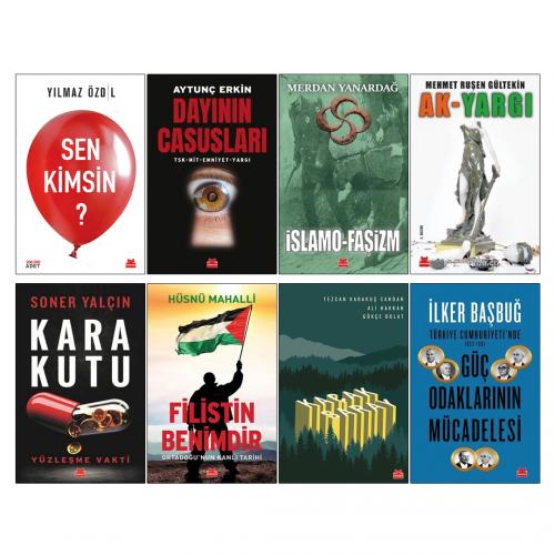 Kırmızıkedi Koleksiyonu - 2 (8 Kitap Bir Arada)