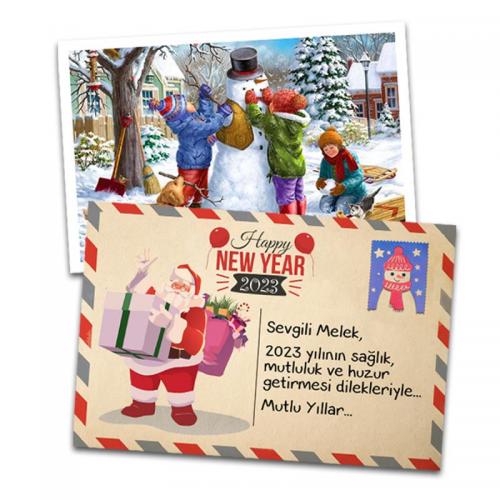 Kişiye Özel Kartpostallı -  Resimli Dünya Klasikleri Seti - 10 Kitap 2