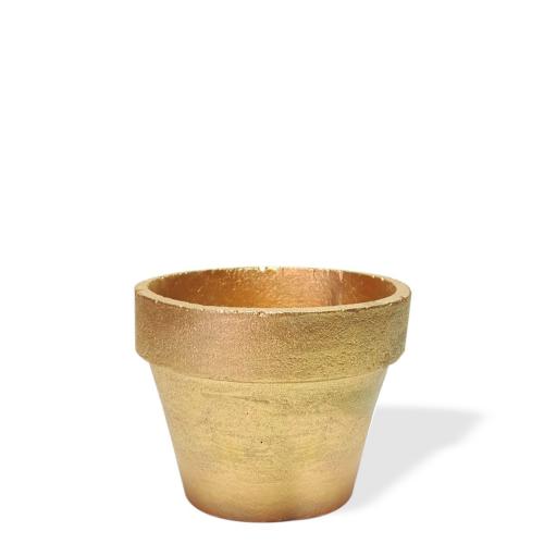 Klasik Beton Saksı Altın - Halkkitabevi