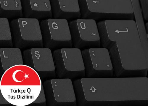 Everest KM-2510 Siyah Kablosuz Q Multimedia Klavye + Mouse Set - Halkk