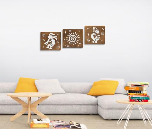 Kokopelli 3'lü Tablo , Seri 1 - Halkkitabevi