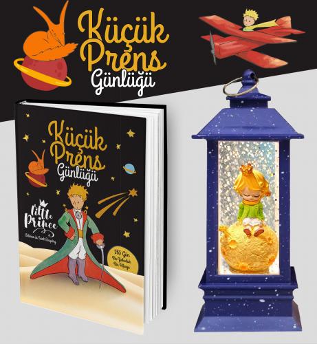 Küçük Prens Günlüğü ve Gece Lambası Kar Küresi - Halkkitabevi