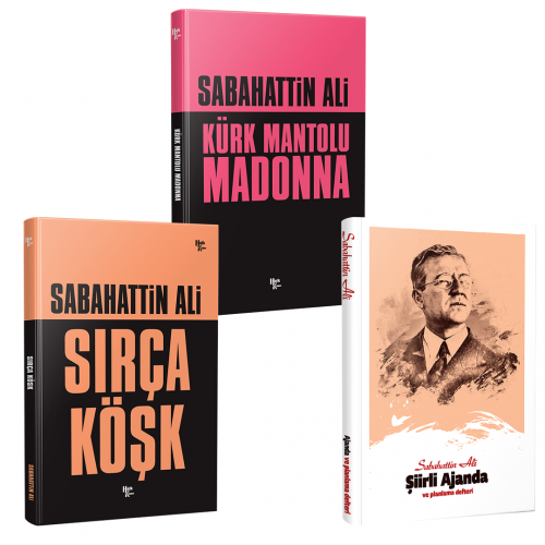 Kürk Mantolu Madonna-Sırça Köşk ve Şiirli Sabahattin Ali Ajandası - Ha