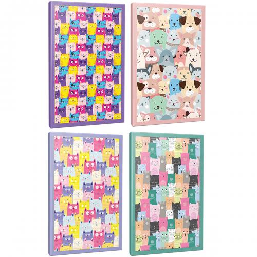 Kedi Temalı 4 Defter - Set 3