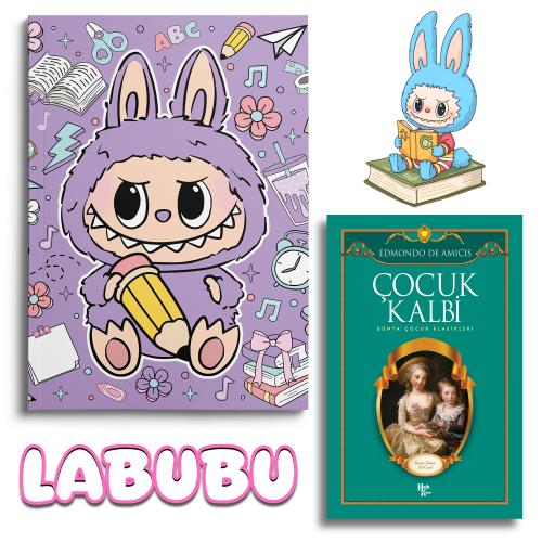 Labubu at School Defter ve Çocuk Kalbi Edmondo de Amicis