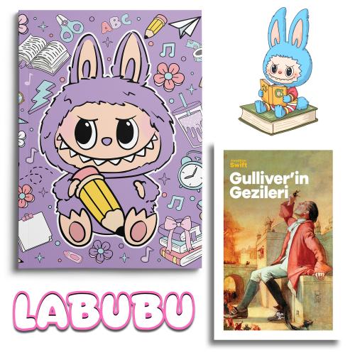Labubu at School Defter ve Gulliver'in Gezileri Jonathan Swift - Halkk