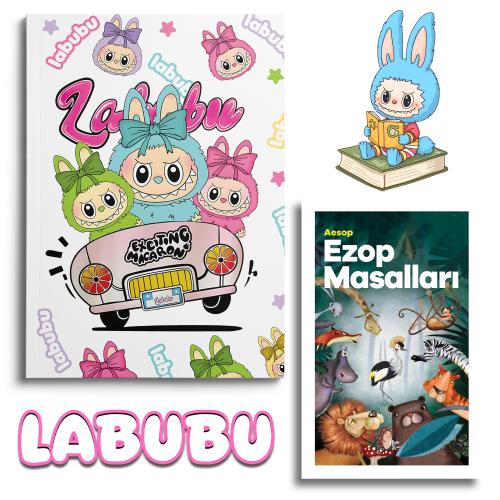 Labubu Exciting Macaron Defter ve Ezop Masalları Aesop