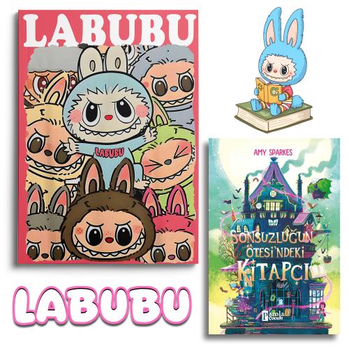 Labubu Gang Defter ve Sonsuzluğun Ötesindeki Kitapçı - Amy Sparkes