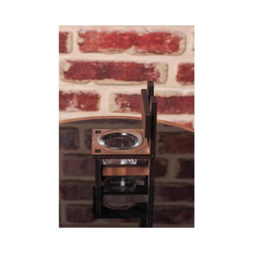 Lora Sandalye T-Lıght Cam Mumluk - Halkkitabevi