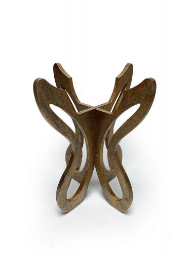 Marta Ahşap Ayaklı Beton Saksı Seri 1 - Halkkitabevi