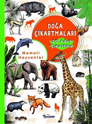 Memeli Hayvanlar Doğa Çıkartmaları - Halkkitabevi