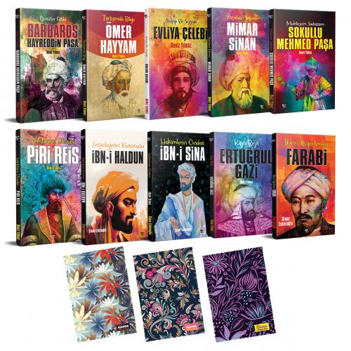 Müslüman Bilim İnsanları 10 Kitap 3 Defter