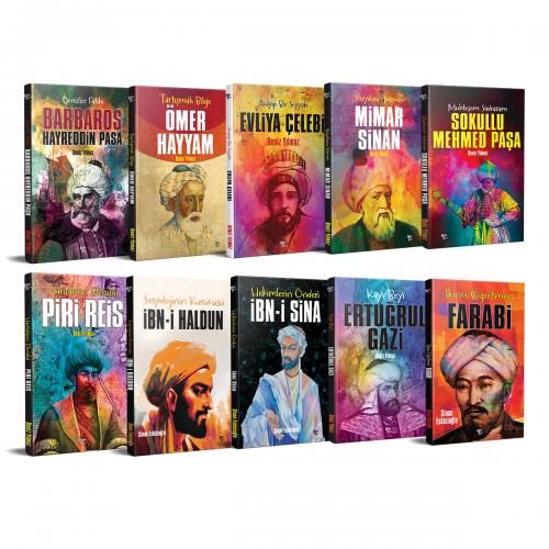 Müslüman Bilim Öncüleri Seti 10 Kitap - Halkkitabevi