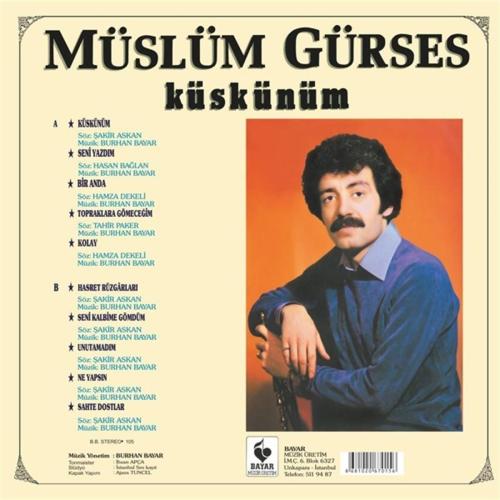 Müslüm Gürses - Küskünüm (Plak) - Halkkitabevi Müslüm Gürses - Küskünüm (Plak) - Halkkitabevi