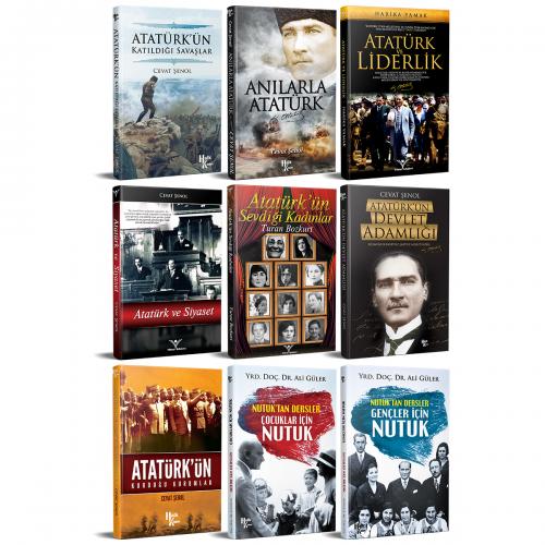 Mustafa Kemal Kütüphanesi Seti - 9 Kitap