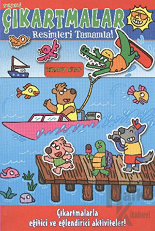 Neşeli Çıkartmalar - Kırmızı Kitap - Halkkitabevi