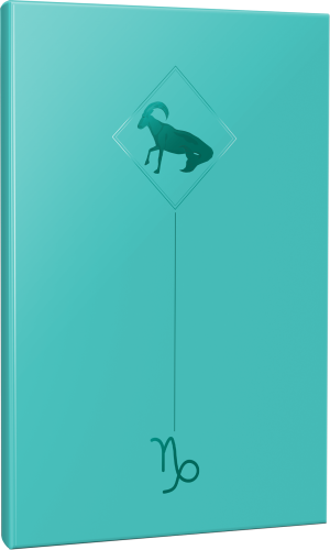 Oğlak - Astroloji Temalı 64 Sayfa Çizgisiz Defter