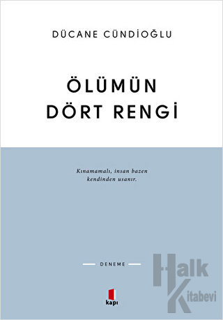 Ölümün Dört Rengi - Halkkitabevi
