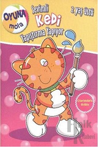 Oyuna Mola : Sevimli Kedi Yapıştırma Yapıyor - Halkkitabevi