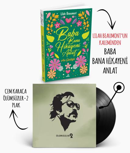 Plaklı Kitaplar - Baba Bana Hikayeni Anlat - Cem Karaca Ölümsüzler-2