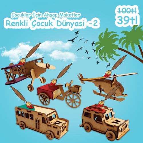 Renkli Çocuk Dünyası Serisi -2 - Halkkitabevi
