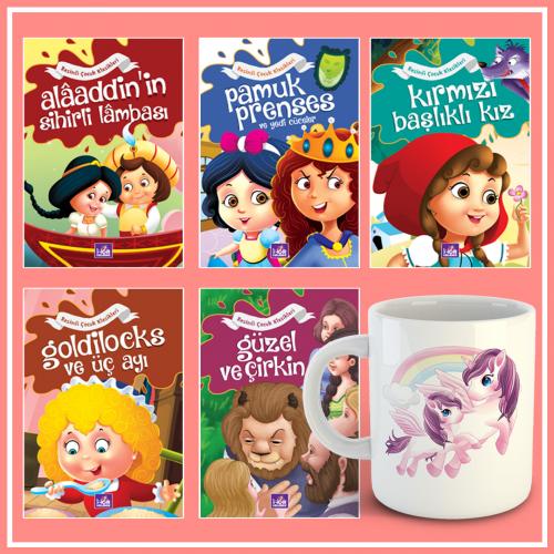 Renkli Dünya Masalları 5 Kitap ve Unicorn Kupa -2 - Halkkitabevi