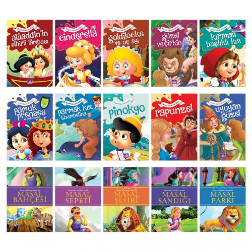 Resimli Dünya Klasikleri ve 5 Masal - Halkkitabevi
