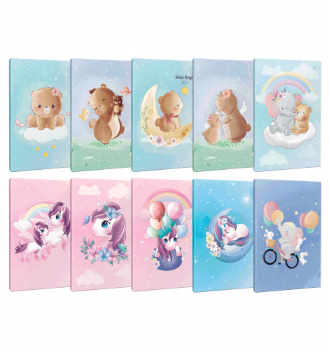 Rüyalar Alemi 10lu 64 Sayfa Çizgili Okul Defteri Seti - Halkkitabevi