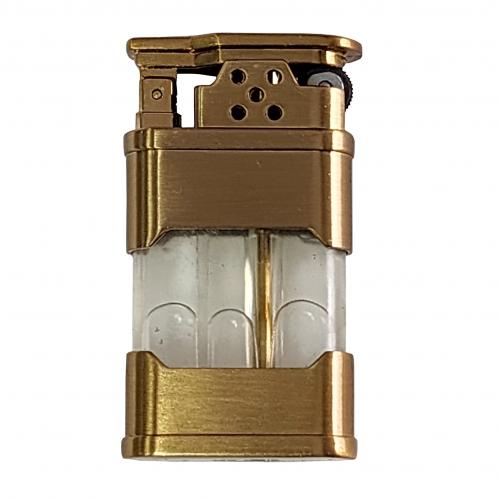 Şeffaf Tanklı Çakmak - Gold - Halkkitabevi