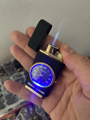 Kişiye Özel - Siyah Saatli Çakmak - Halkkitabevi