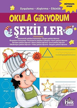 Şekiller - Okula Gidiyorum - Halkkitabevi