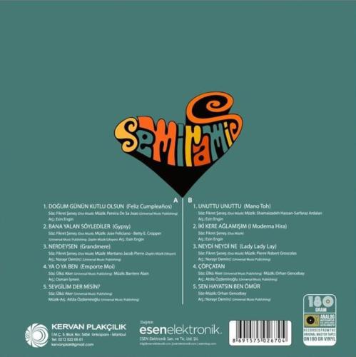 Semiramis Pekkan - Semiramis (Plak) - Halkkitabevi Semiramis Pekkan - Semiramis (Plak) - Halkkitabevi