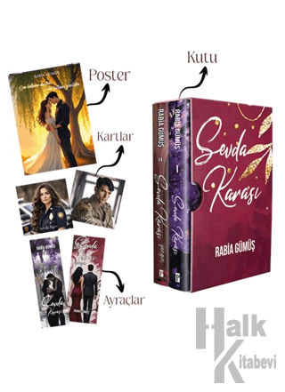 Sevda Karası Kutulu Set - Halkkitabevi