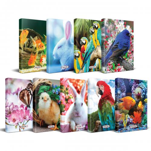 Sevimli Hayvanlar Planlama Defteri Seti - 9 Defter