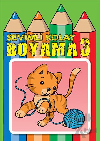Sevimli Kolay Boyama 3 - Halkkitabevi