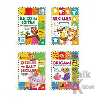 Sihirli Çizimler Seti (4 Kitap Takım) - Halkkitabevi