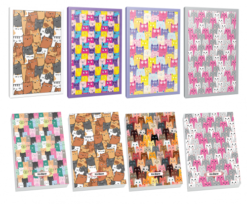 Sivri Kulaklar 4lü 64 Sayfa Çizgili Defter ve 4 Bloknot-5