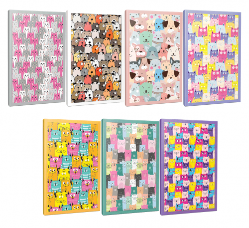 Sivri Kulaklar 7li 64 Sayfa Çizgili Okul Defteri Seti -2 - Halkkitabe