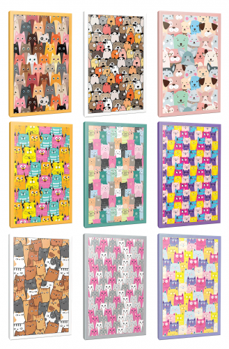 Sivri Kulaklar 9lu 64 Sayfa Çizgili Okul Defteri Seti - Halkkitabevi