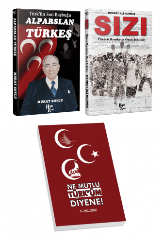 Sızı - Alparslan Türkeş - Bloknot 3lü Set