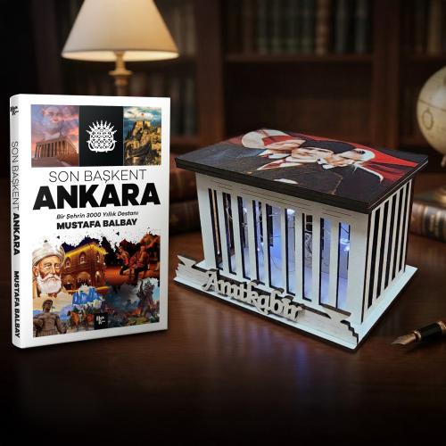Son Başkent Ankara ve Kocatepe Ahşap Anıtkabir Işıklı Maket