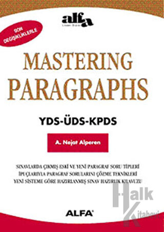 Son Değişikliklerle Mastering Paragraphs YDS-ÜDS-KPDS